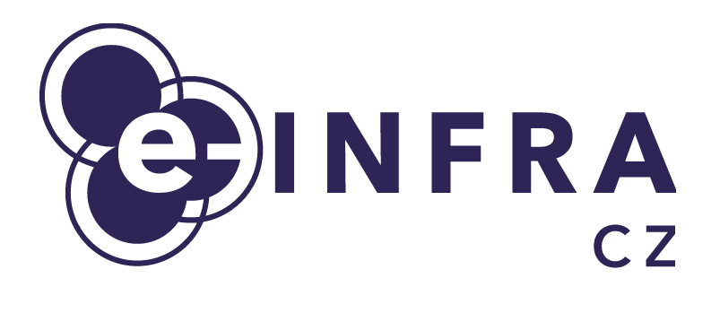 e-INFRA CZ logo